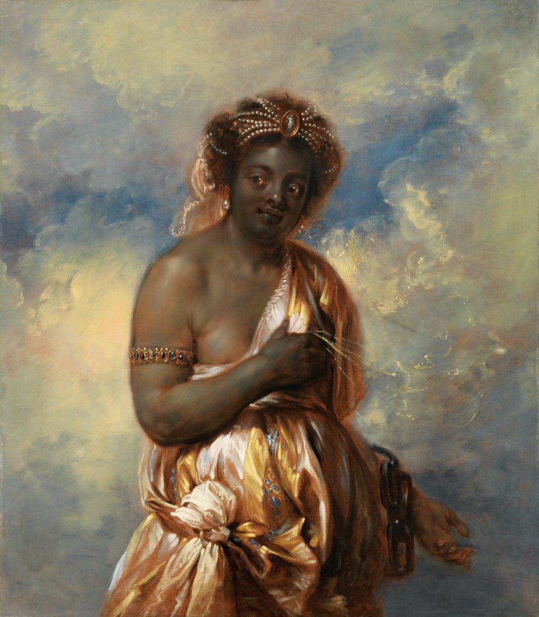 Allegory of Africa fra serien The Four Parts of the World. av Jan Boeckhorst