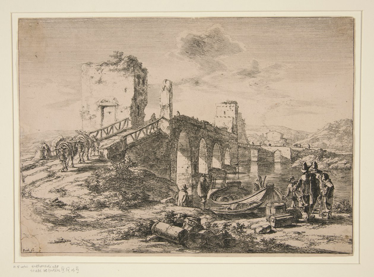 Ponte Molle, Roma av Jan Both