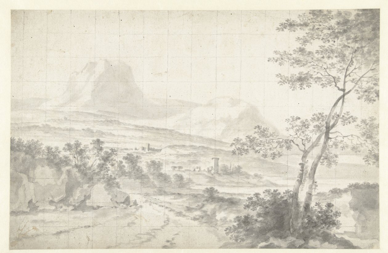 Sørlig fjellandskap av Jan Both