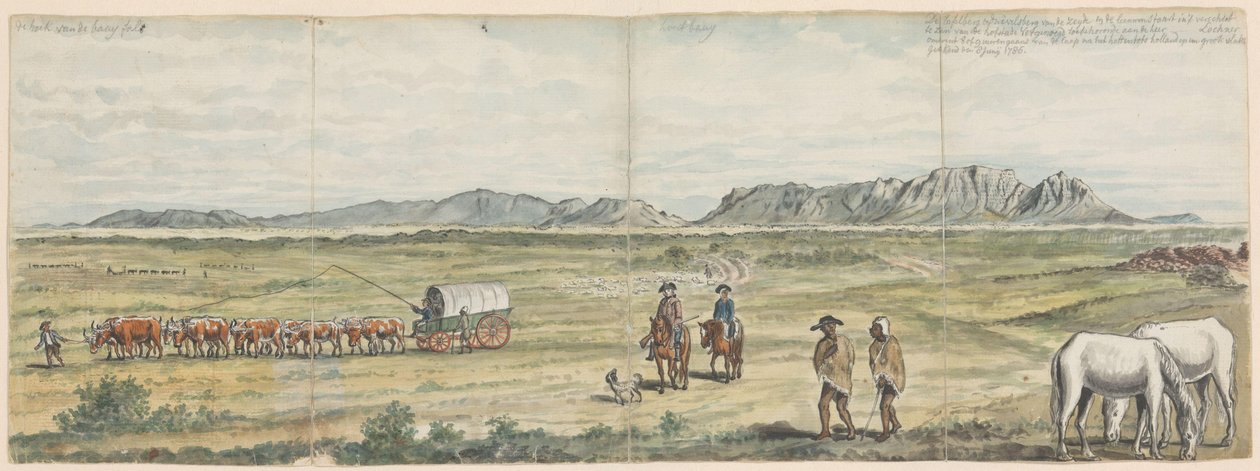 Khoikhoi og kolonister på Kappsletten av Jan Brandes