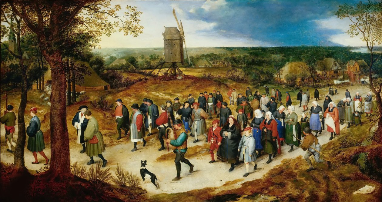The Wedding Procession The Wedding Procession. av Jan Brueghel the Elder