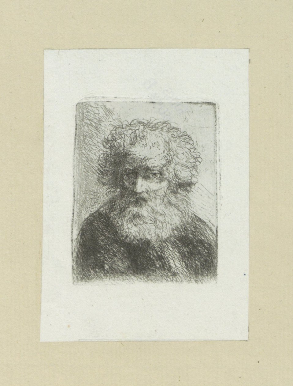 Bebaarde gamle mann The Compleat Work of Etchings av John Chalon / Oeuvre Complette des Eaux Fortes av Jean Chalon (serietittel) av Jan Chalon