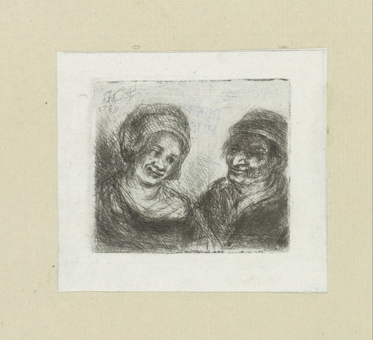 Boer i Boerin The Compleat Work of Etchings av John Chalon / Oeuvre Complette des Eaux Fortes av Jean Chalon (serietittel) av Jan Chalon