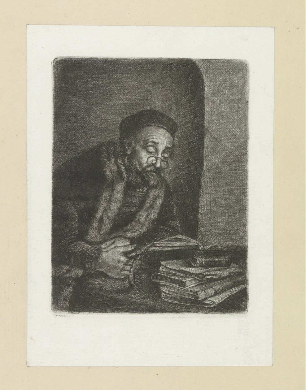 Mann som kjøper kontor The Compleat Work of Etchings av John Chalon / Oeuvre Complette des Eaux Fortes av Jean Chalon (serietittel) av Jan Chalon