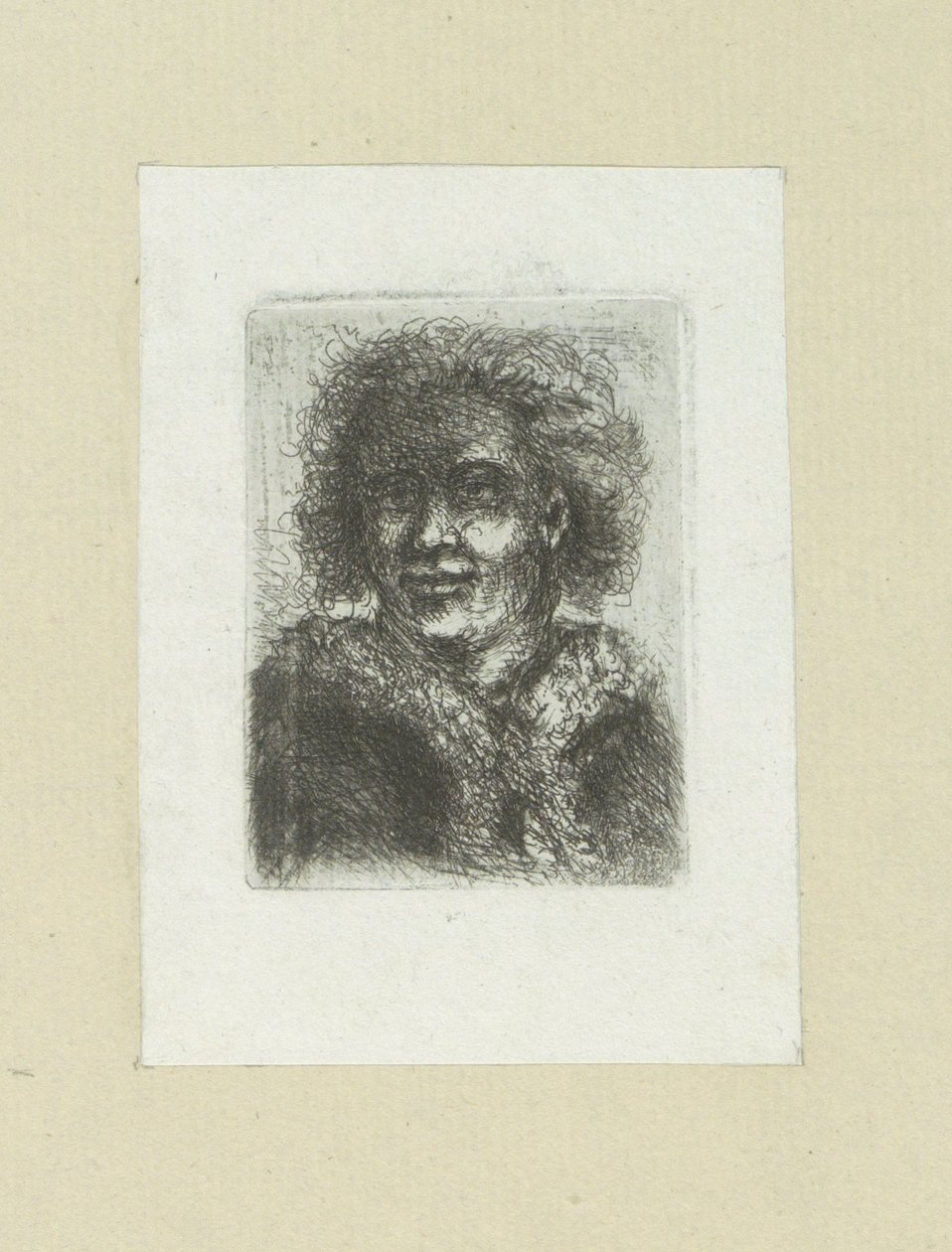 Man setter bontkraag The Compleat Work of Etchings av John Chalon / Oeuvre Complette des Eaux Fortes av Jean Chalon (serietittel) av Jan Chalon