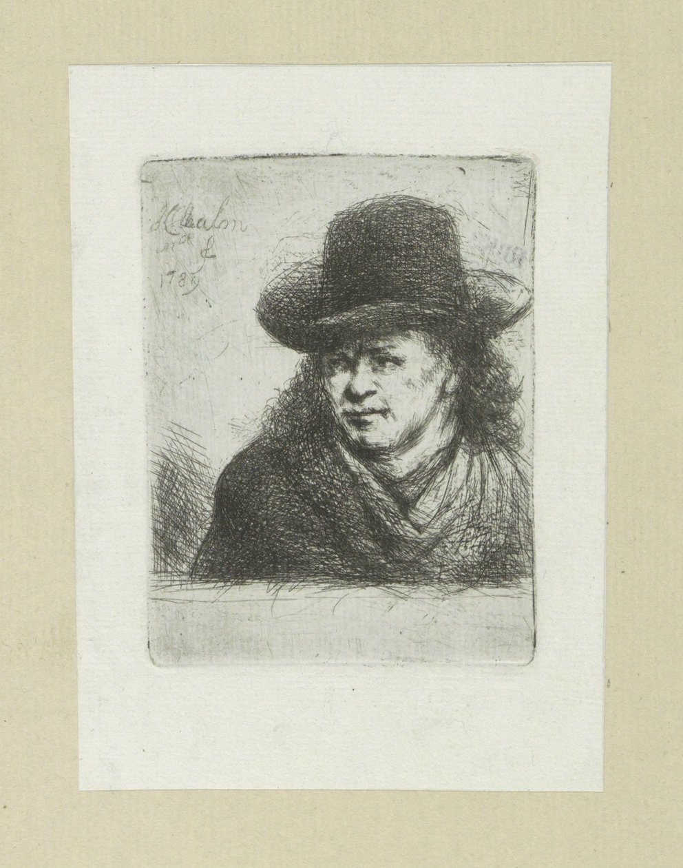 Mann setter hakke, naar lenker The Compleat Work of Etchings av John Chalon / Oeuvre Complette des Eaux Fortes av Jean Chalon (serietittel) av Jan Chalon
