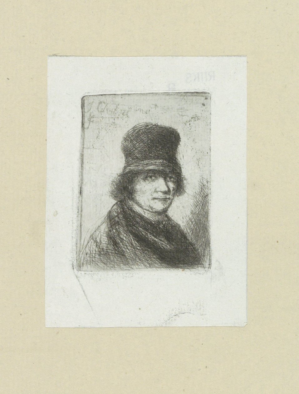 Mann setter hoge hoed The Compleat Work of Etchings av John Chalon / Oeuvre Complette des Eaux Fortes av Jean Chalon (serietittel) av Jan Chalon