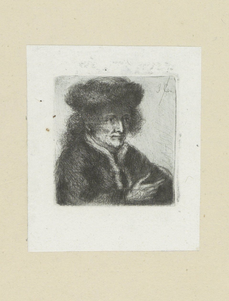 Volwassen mann setter bontmuts The Compleat Work of Etchings av John Chalon / Oeuvre Complette des Eaux Fortes av Jean Chalon (serietittel) av Jan Chalon