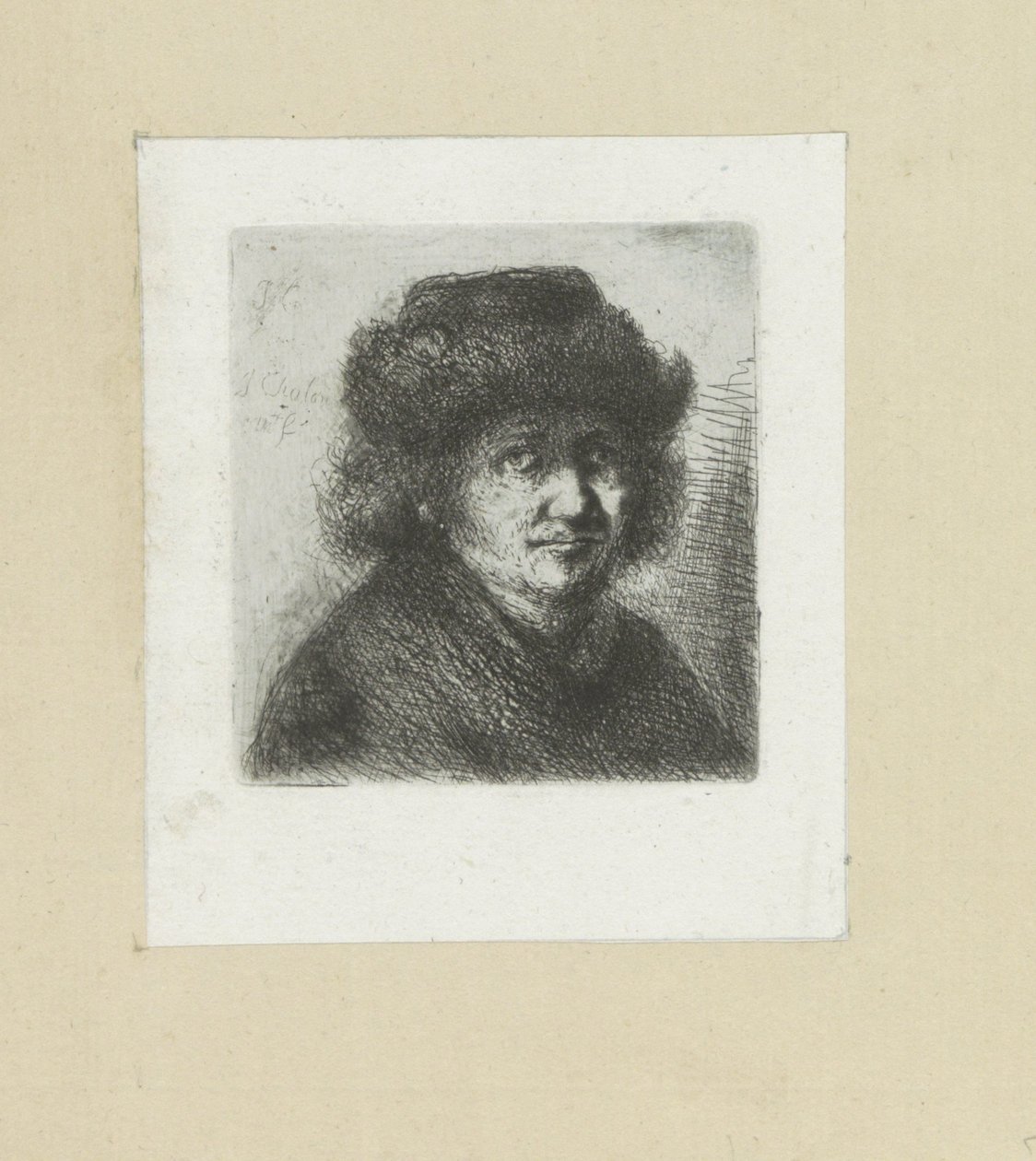 Volwassen mann setter hakke The Compleat Work of Etchings av John Chalon / Oeuvre Complette des Eaux Fortes av Jean Chalon (serietittel) av Jan Chalon