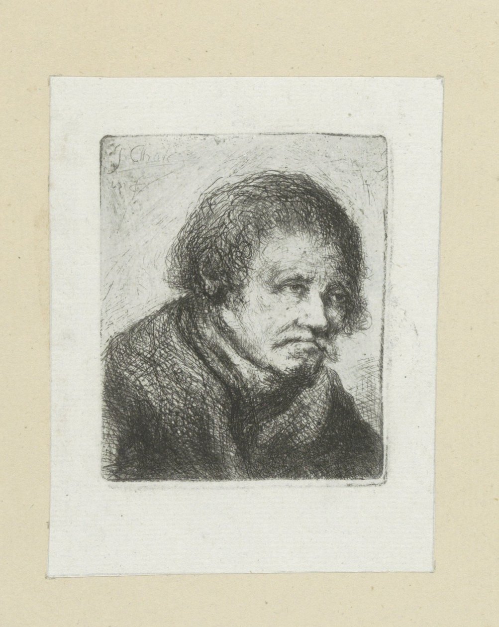 Volwassen mann setter snor The Compleat Work of Etchings av John Chalon / Oeuvre Complette des Eaux Fortes av Jean Chalon (serietittel) av Jan Chalon