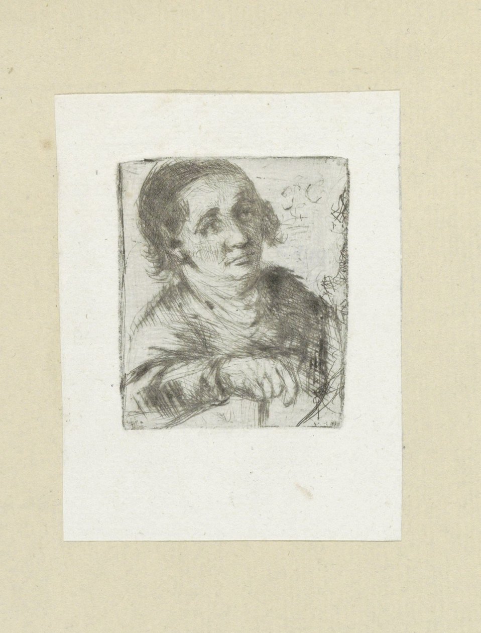 Volwassen mann setter stok The Compleat Work of Etchings av John Chalon / Oeuvre Complette des Eaux Fortes av Jean Chalon (serietittel) av Jan Chalon