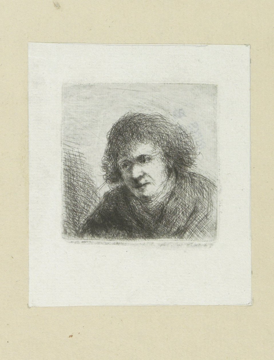 Volwassen mann, naar lenker The Compleat Work of Etchings av John Chalon / Oeuvre Complette des Eaux Fortes av Jean Chalon (serietittel) av Jan Chalon