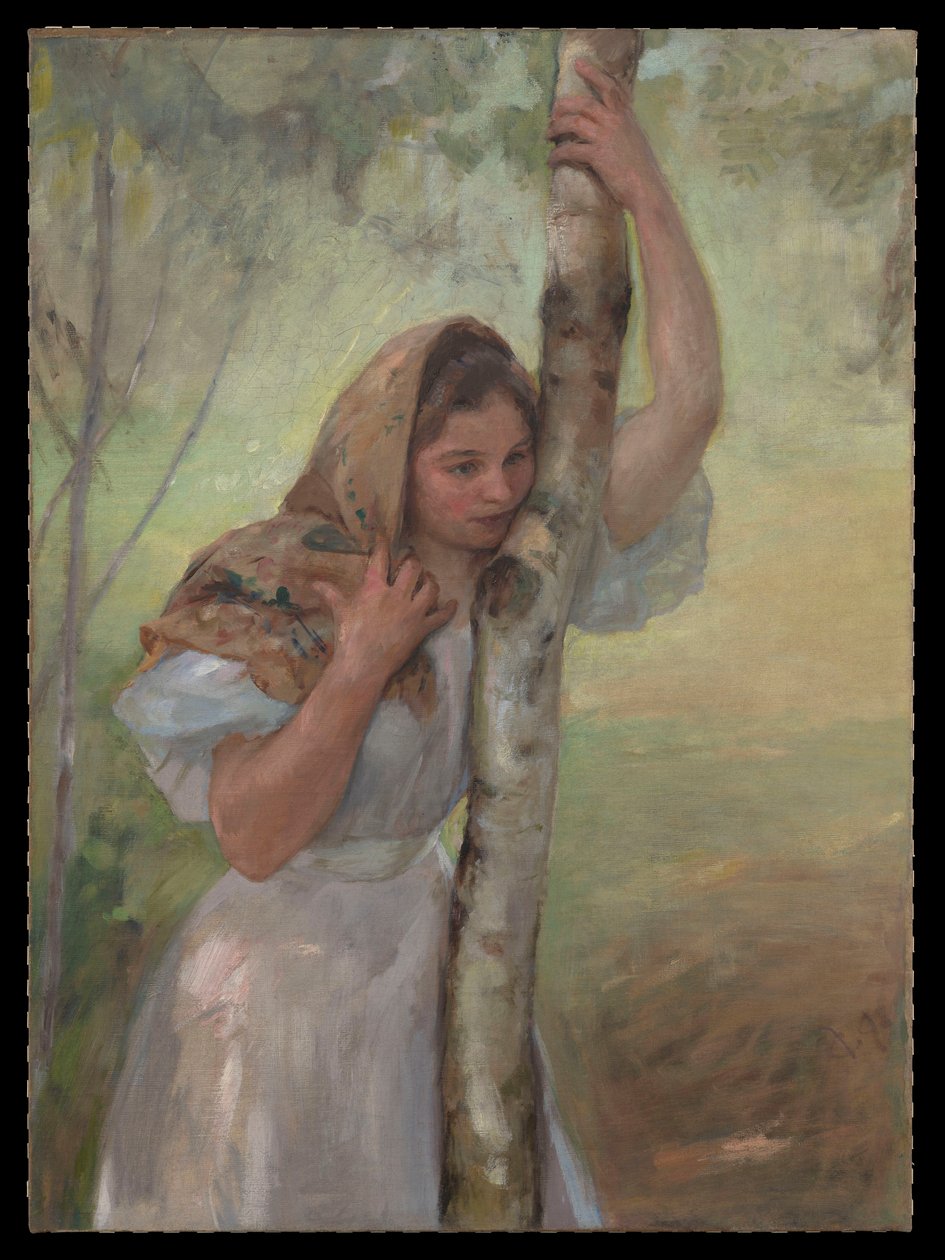 Liten bjørk av Jan Ciągliński