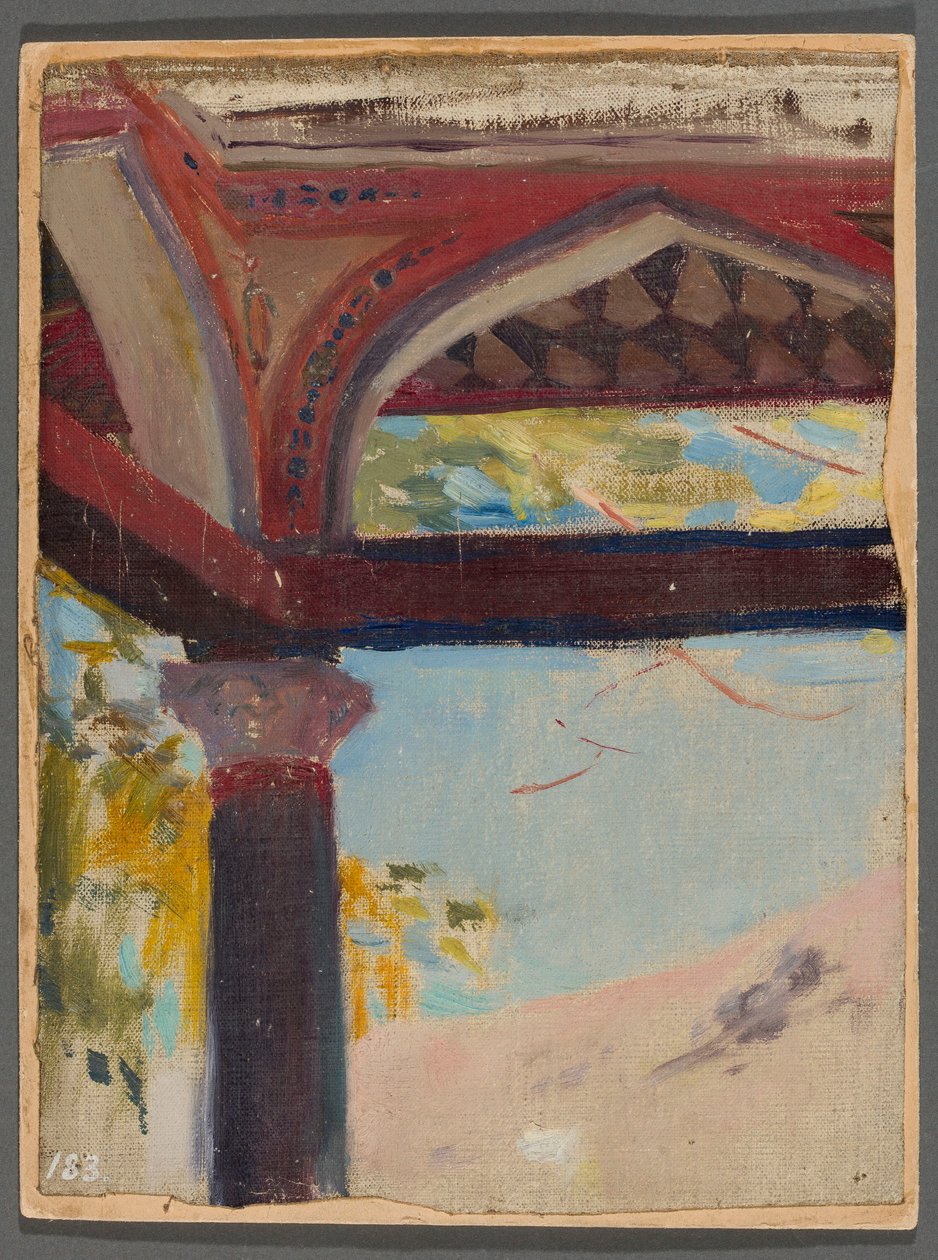 Fragment av Maria Potockas lysthus i Bakhtsjysaraj. Fra en reise til Krim av Jan Ciągliński