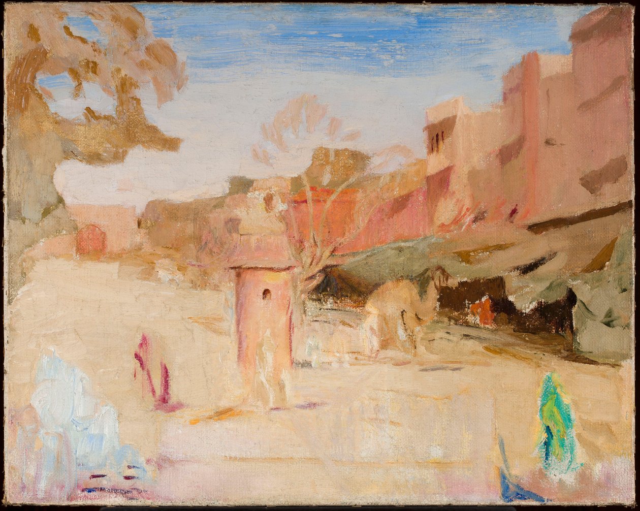 Jaipur - gate. Fra en reise til India av Jan Ciągliński
