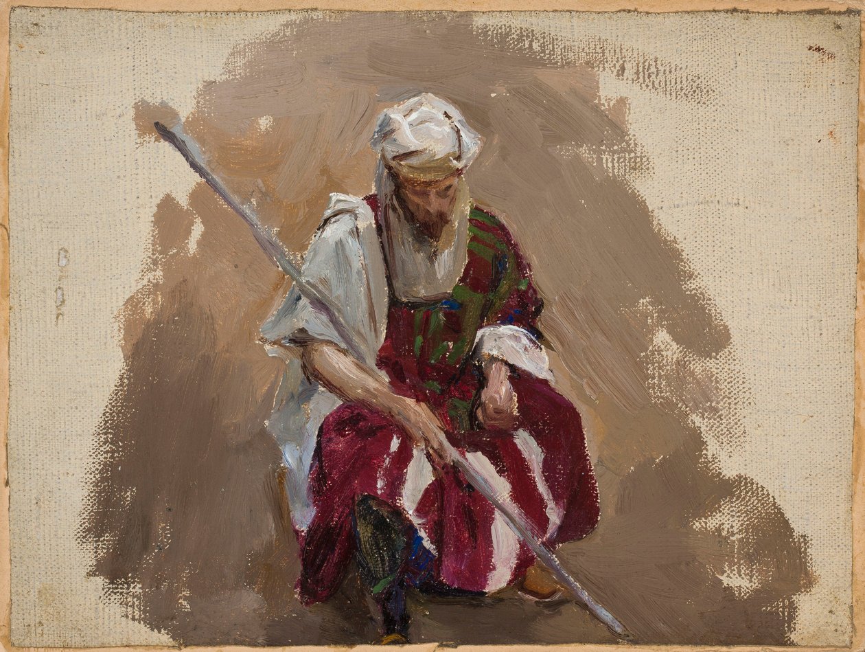 Marino - Portrett i afrikansk drakt av Jan Ciągliński
