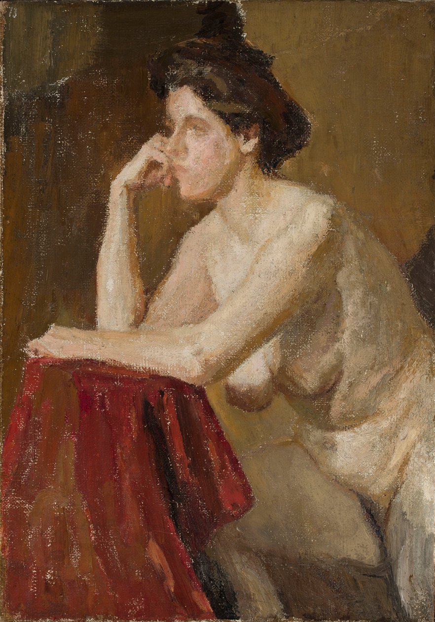 Modell, studie av Jan Ciągliński