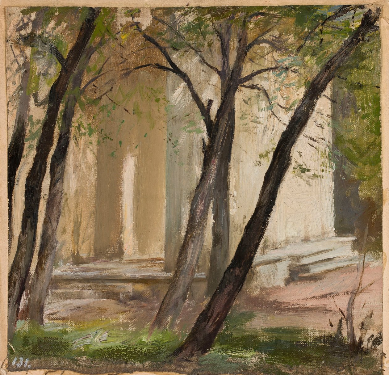 Hagen ved Kunstakademiet i St. Petersburg av Jan Ciągliński