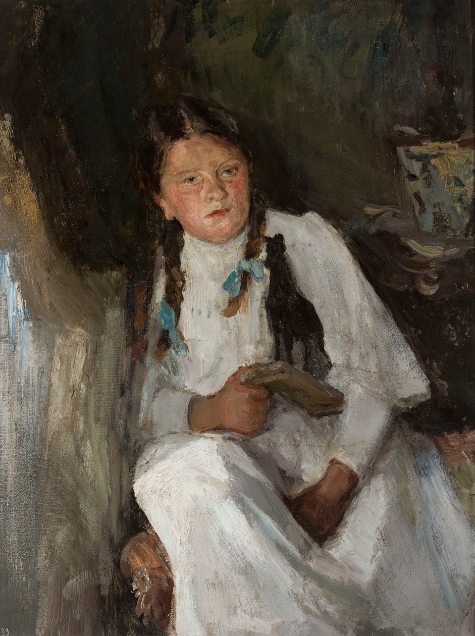 Portrett av en jente av Jan Ciągliński