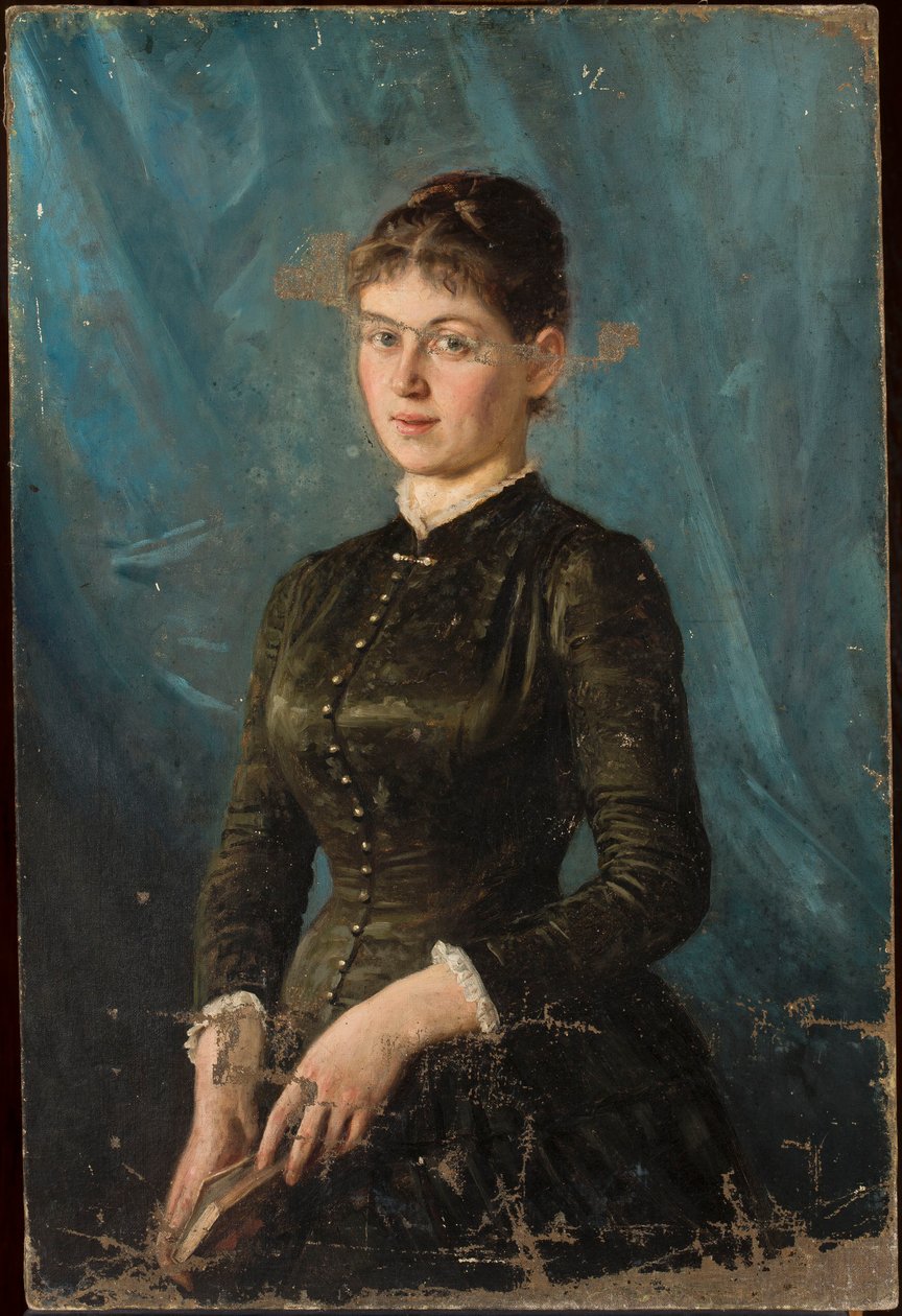 Portrett av en ung dame av Jan Ciągliński