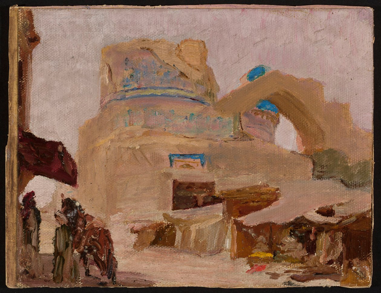Samarkand - Bibi-Chanum, graven til Tamerlans kone. Fra en reise til Turkestan av Jan Ciągliński