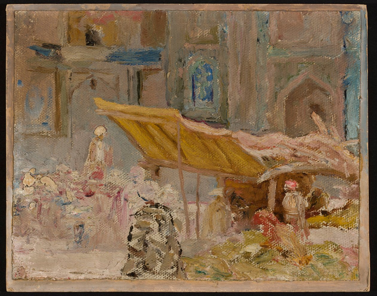Samarkand - fruktmarked. Fra en reise til Turkestan av Jan Ciągliński