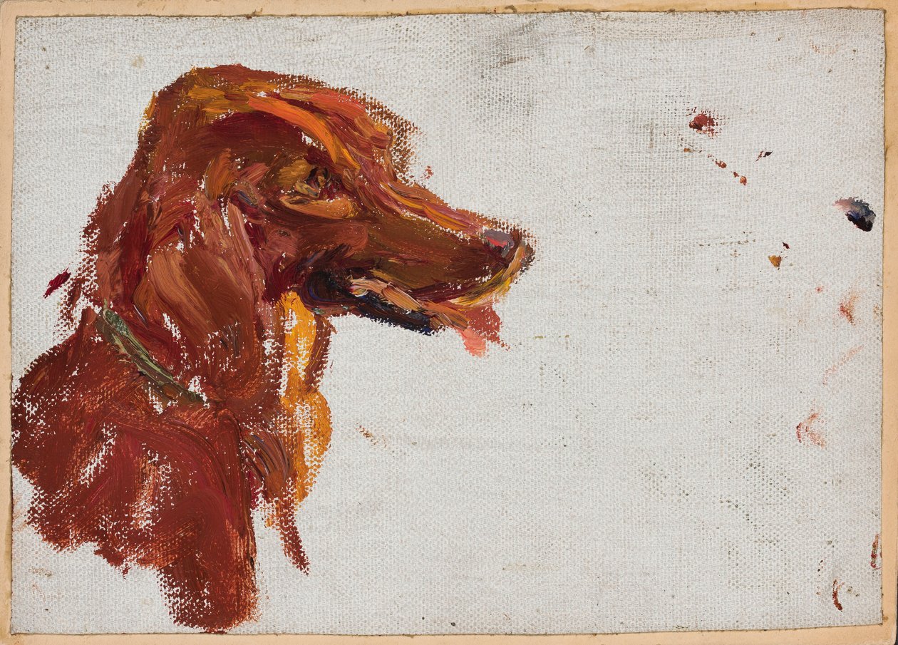 Studie av prins Golitsyns hundehode. Marjino av Jan Ciągliński