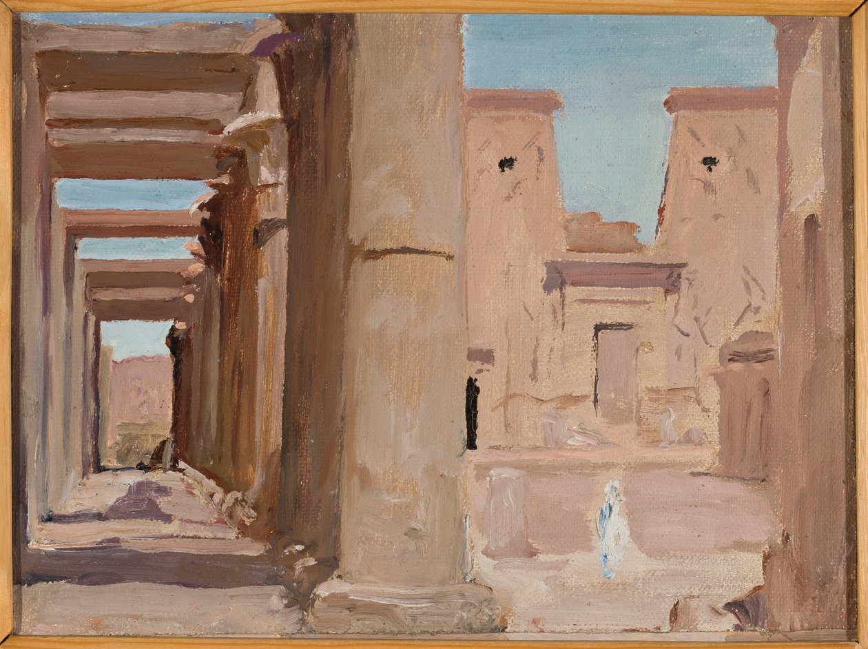 Tempel. Fra en reise til Egypt av Jan Ciągliński