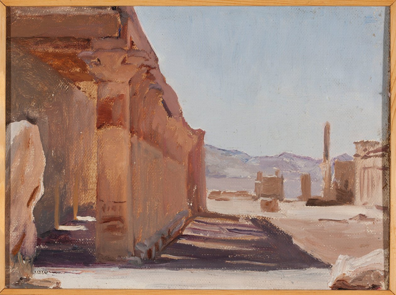 Tempel. Fra en reise til Egypt av Jan Ciągliński