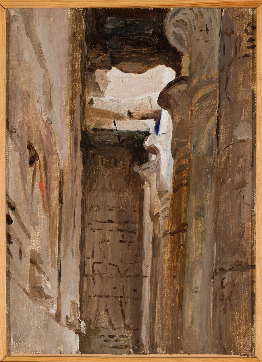 Tempel. Fra en reise til Egypt av Jan Ciągliński