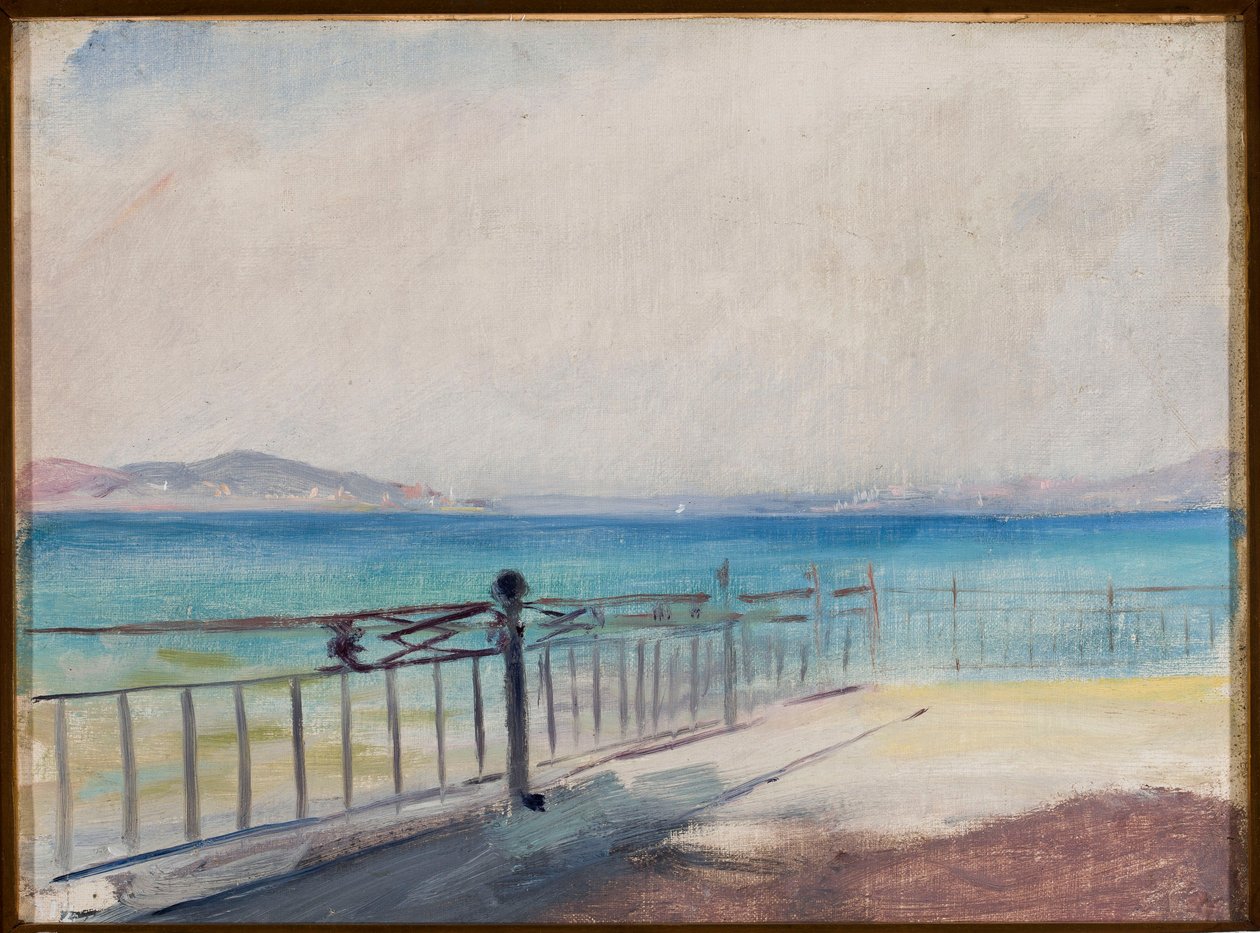 Terrasse ved havet. Fra en reise til Konstantinopel av Jan Ciągliński