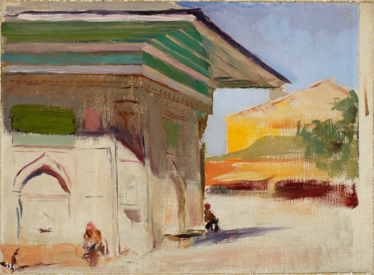 Gate i en sørlandsk by. Fra en reise til Konstantinopel av Jan Ciągliński