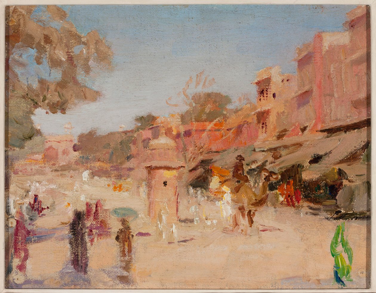 Gate i Jaipur. Fra en reise til India av Jan Ciągliński