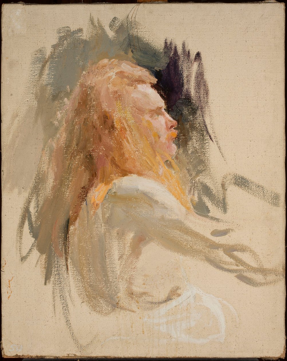 Siegfried, portrettstudie av Jan Ciągliński