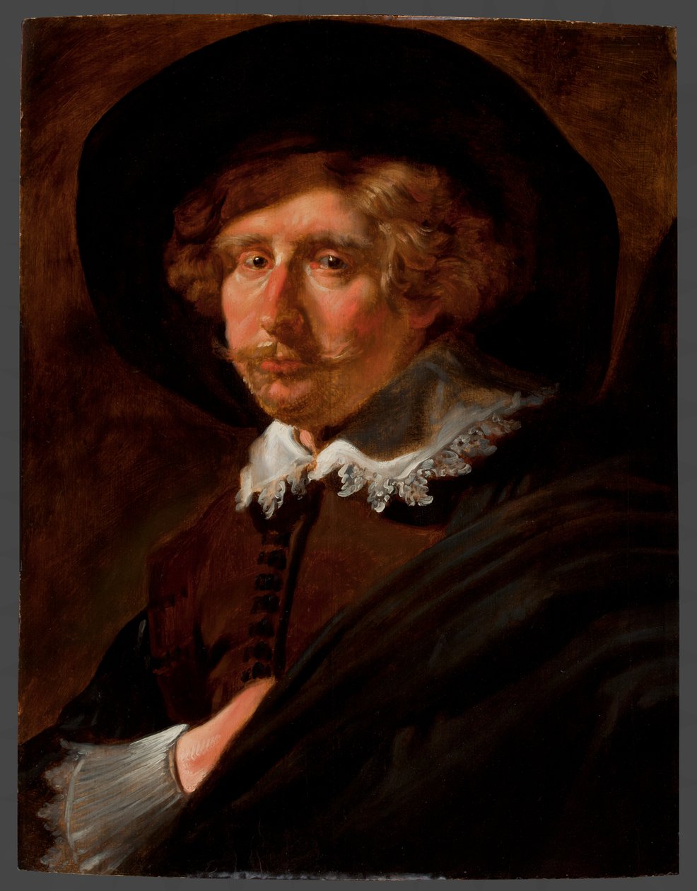 Portrett av en mann av Jan Cossiers