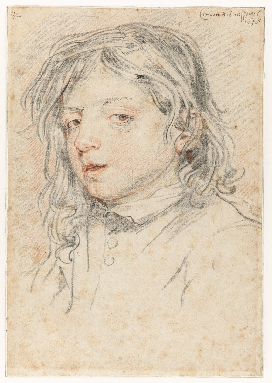Portrett av Cornelis Cossiers av Jan Cossiers