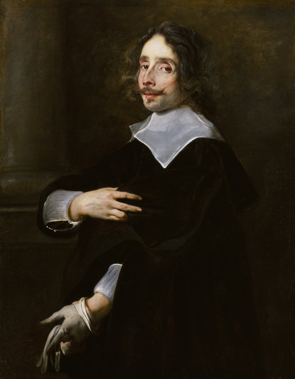 Ung mann, ca. 1650 av Jan Cossiers