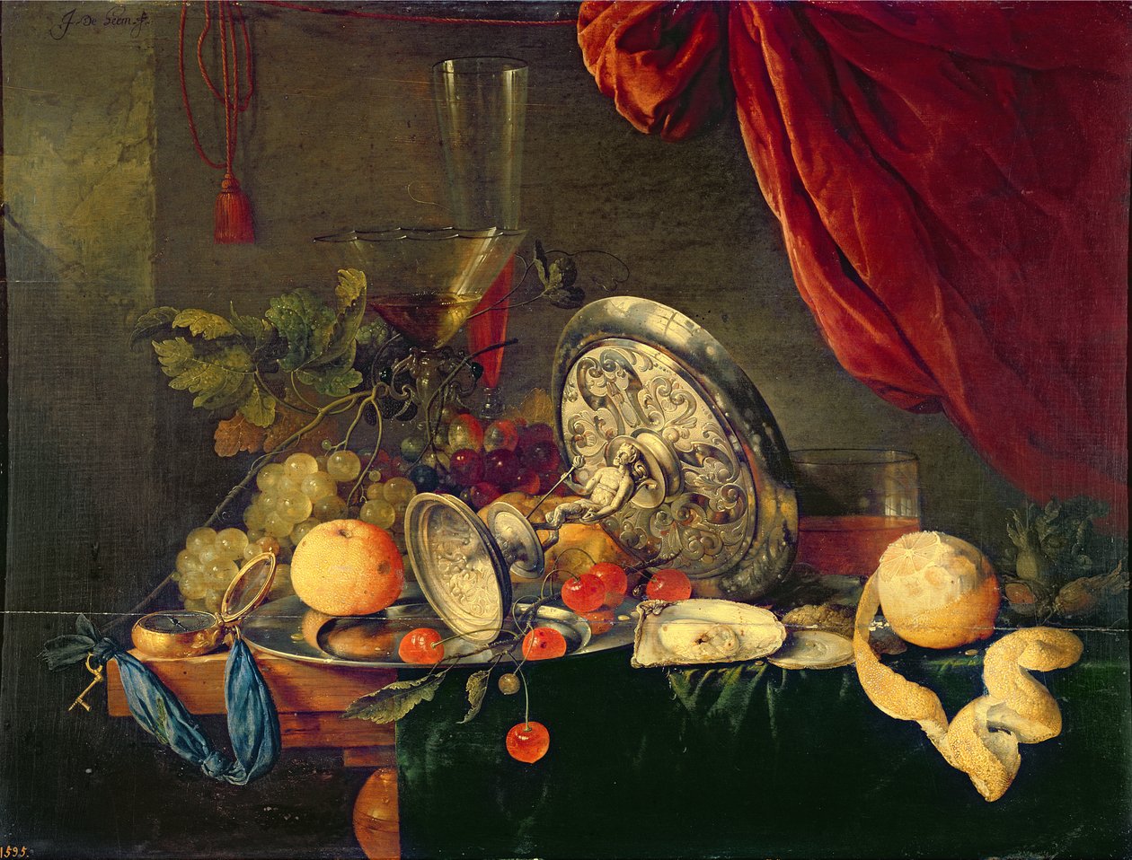 Stilleben av Jan Davidsz de Heem