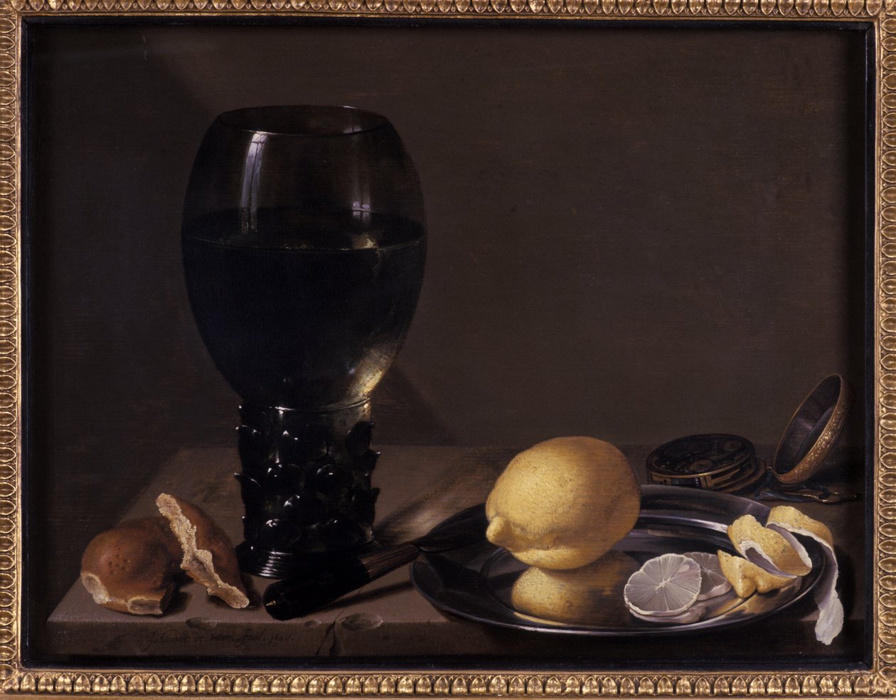 Stilleben med vinglass, 1628 av Jan Davidsz de Heem