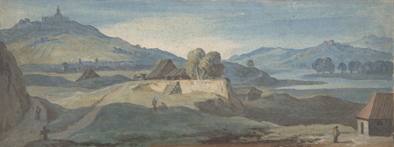 Landskap, n.d.. av Jan Frans van Bloemen