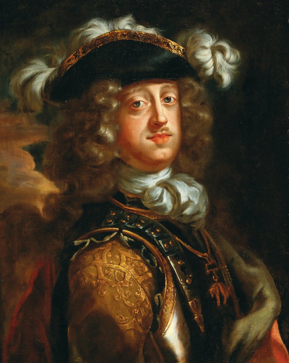 Portrett av Johann Wilhelm II 1658-1716, kurfyrst Pfalz, 1700-tallet. av Jan Frans van Douven