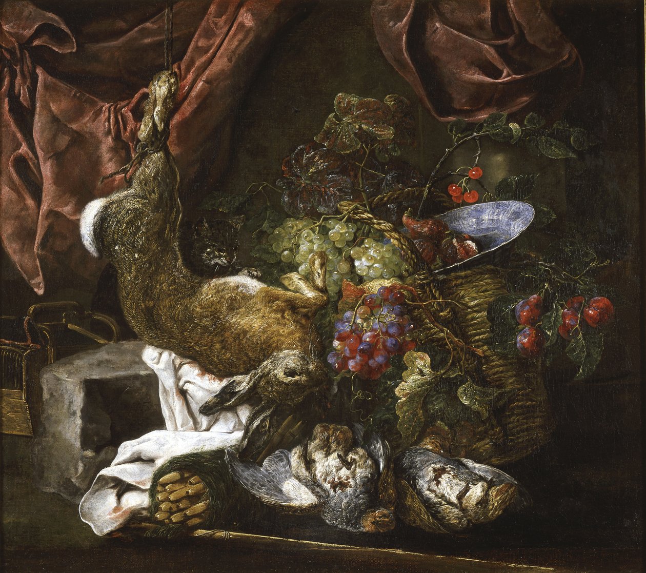 Stilleben med vilt og frukt, 1641-61 av Jan Fyt
