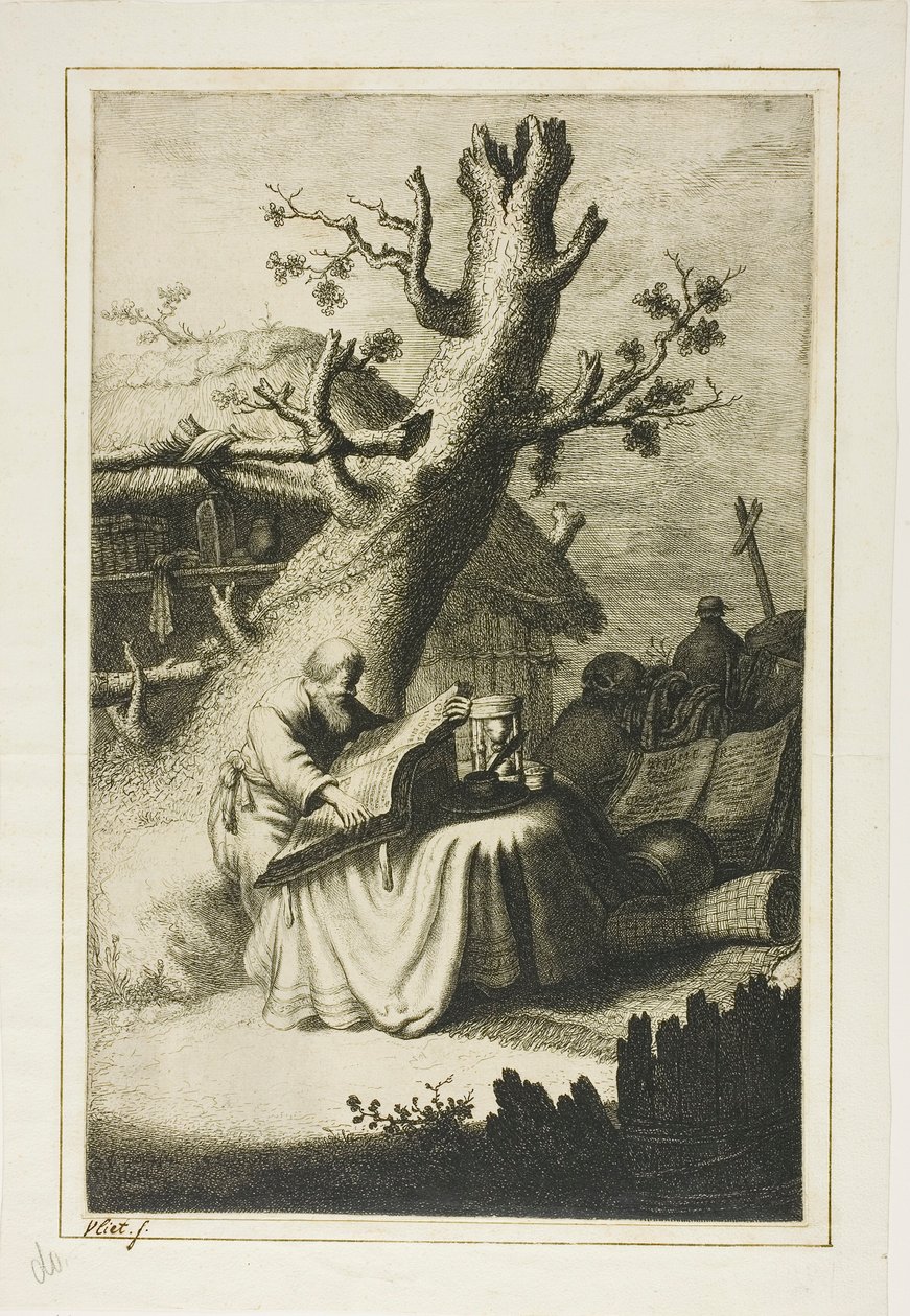 Den hellige Jerome av Jan Georg van Vliet