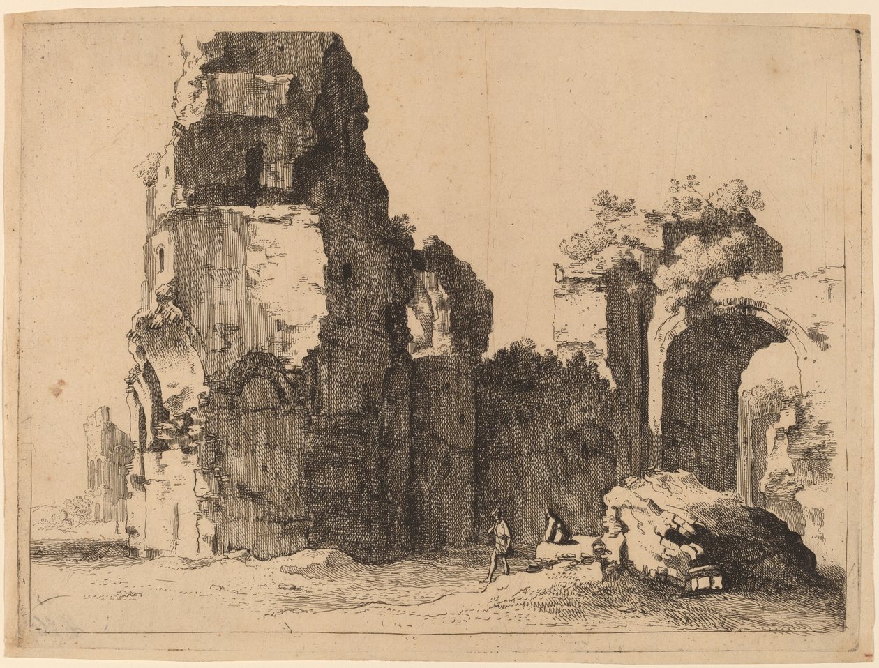 Ruiner av Jan Gerritsz van Bronckhorst