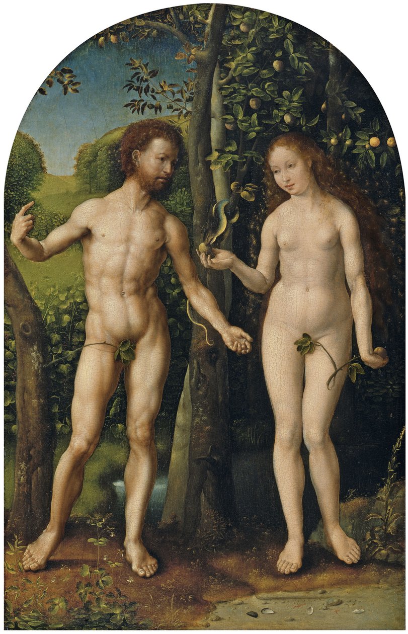Adam og Eva av Jan Gossaert