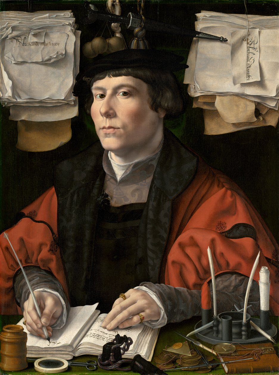 Portrett av en mann, muligens Jan Snoeck av Jan Gossaert