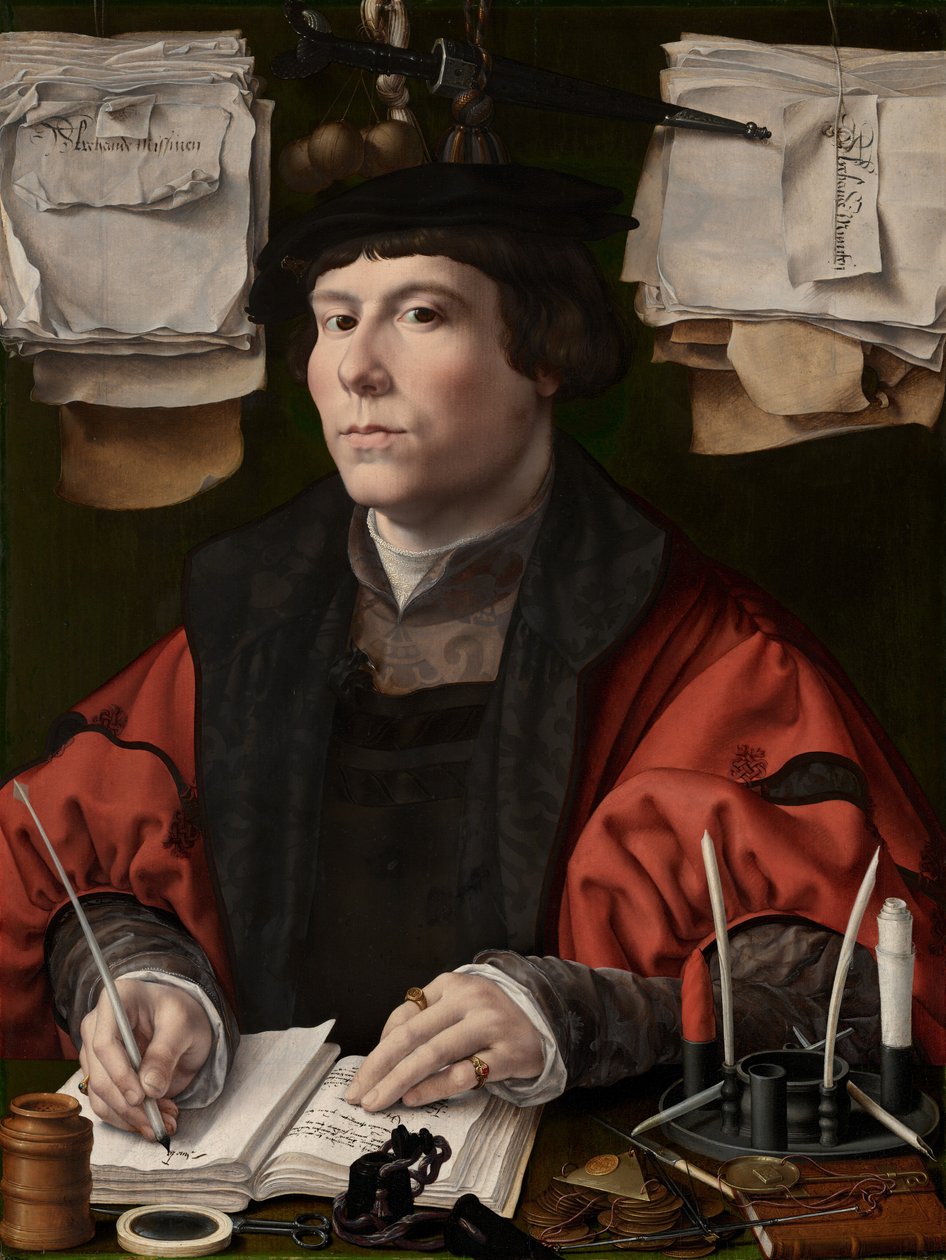 Portrett av en mann, muligens Jan Snoeck av Jan Gossaert