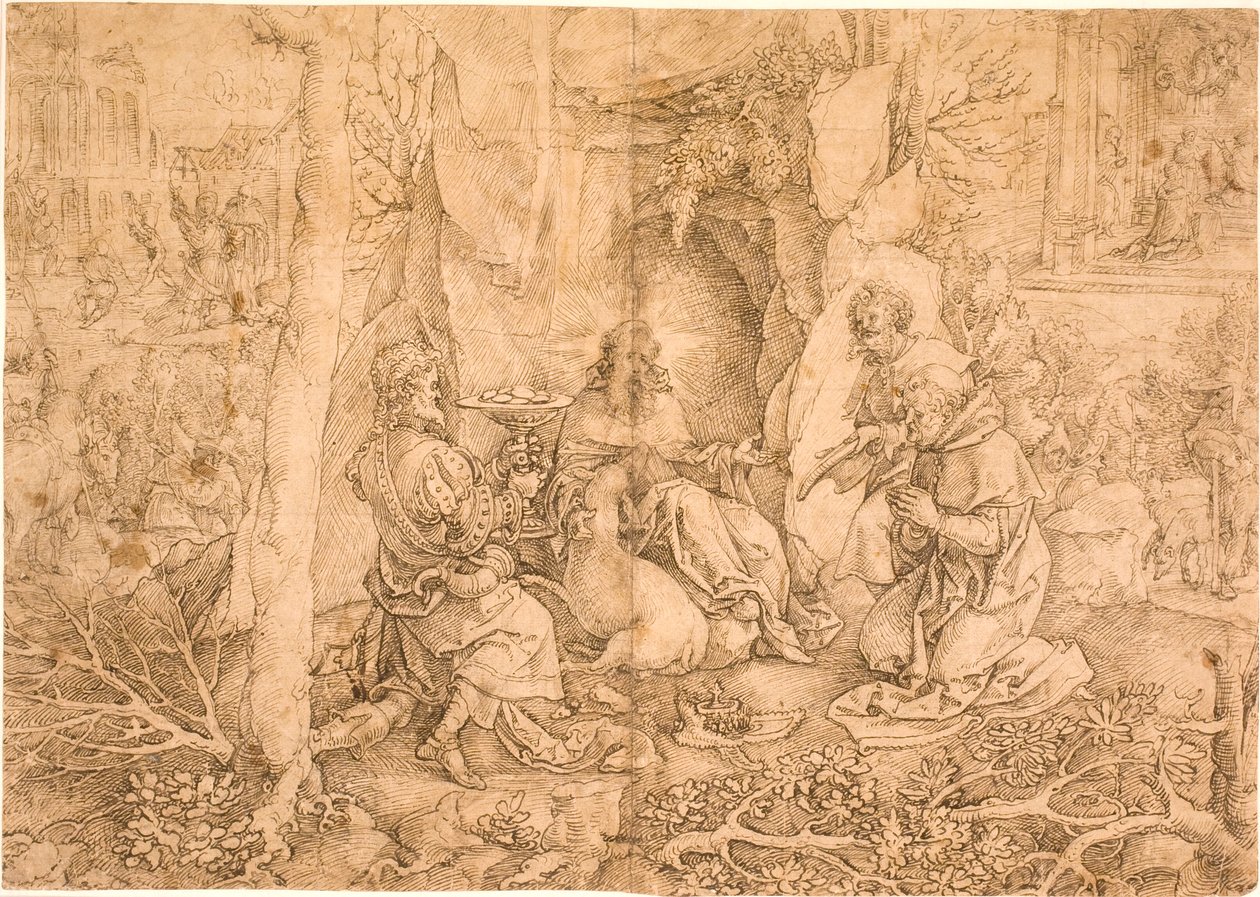 Legenden om St Giles av Jan Gossaert