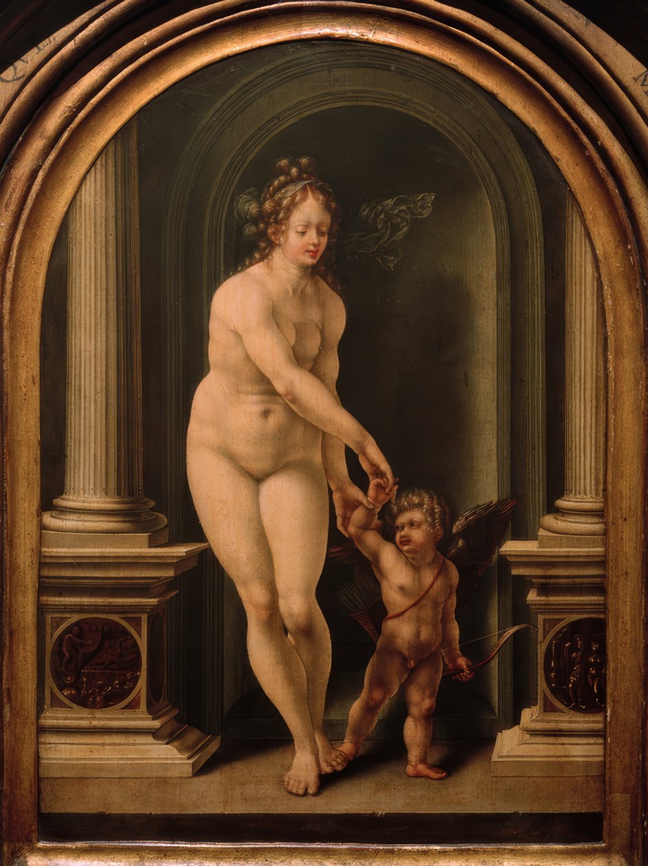 Venus og Amor av Jan Gossaert