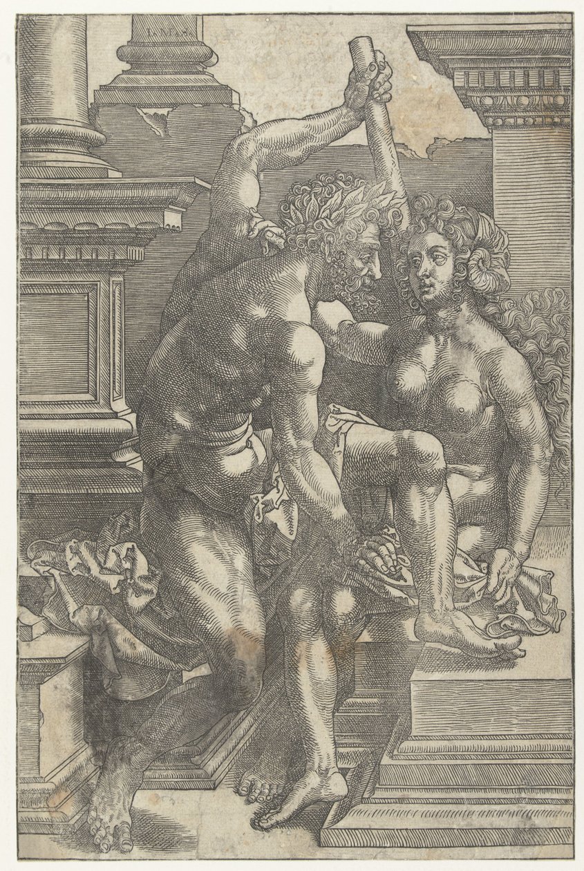 Hercules i Omphale av Jan Gossart
